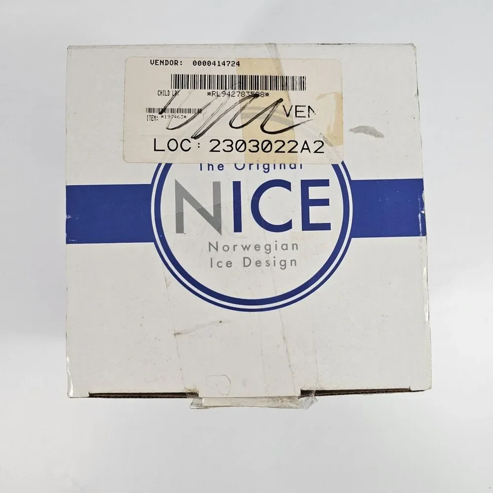 Nice Ice Norwegian Ice Cooler Mold Wine Bottle Chiller NIB